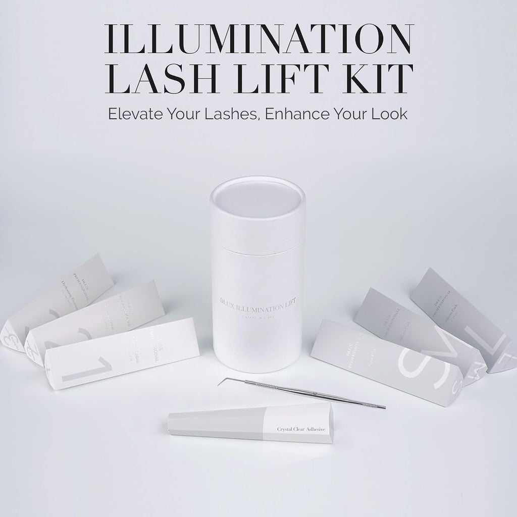 Complete Illumination Lash Lift Kit with Silicone Pads & Glue