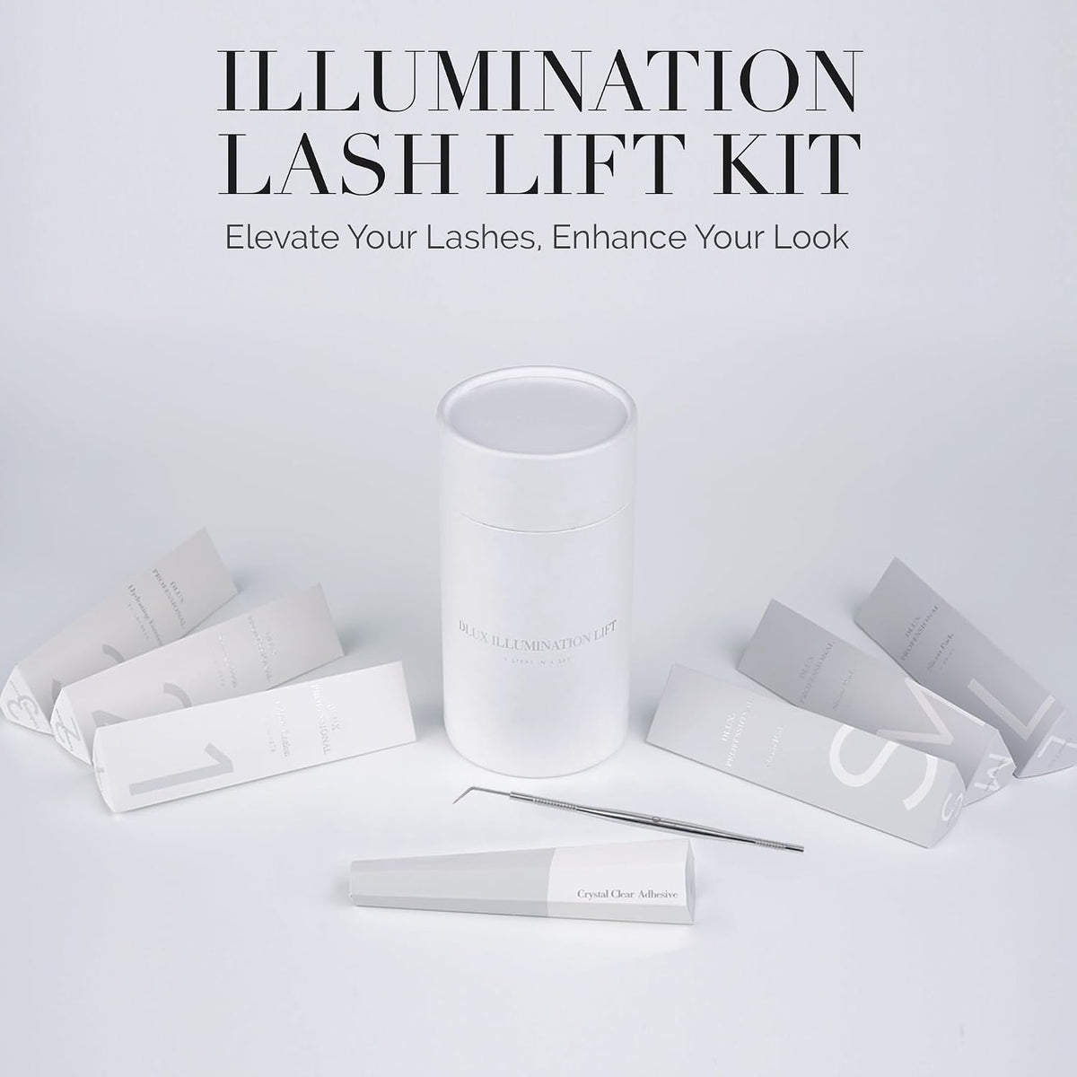 Complete Illumination Lash Lift Kit with Silicone Pads & Glue