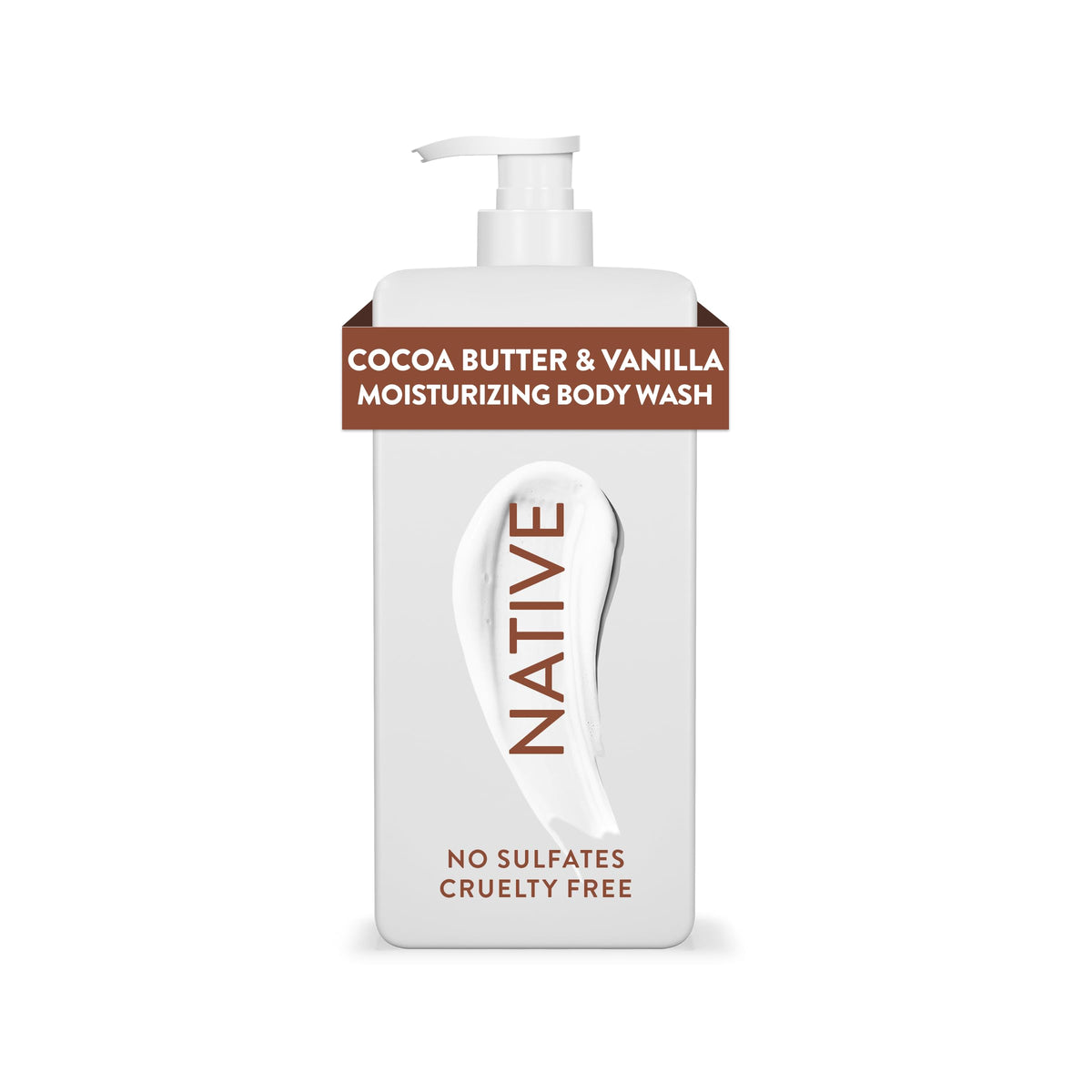 Native Moisturizing Body Wash for Women & Men Peach—Orange Blossom 18 fl oz