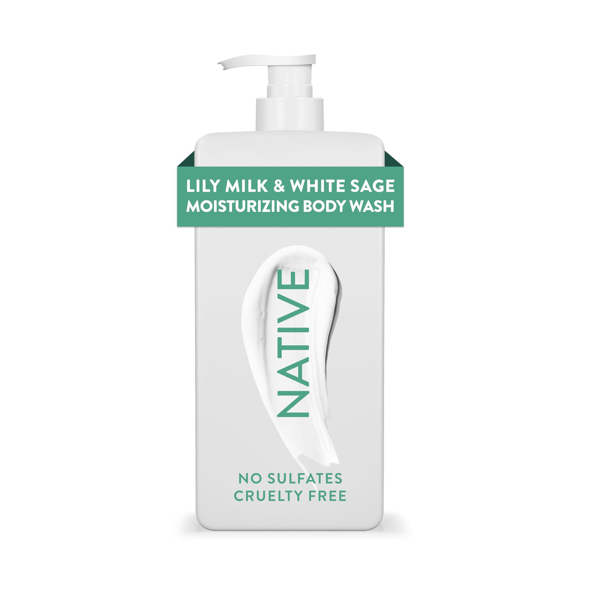 Native Moisturizing Body Wash for Women & Men Peach—Orange Blossom 18 fl oz