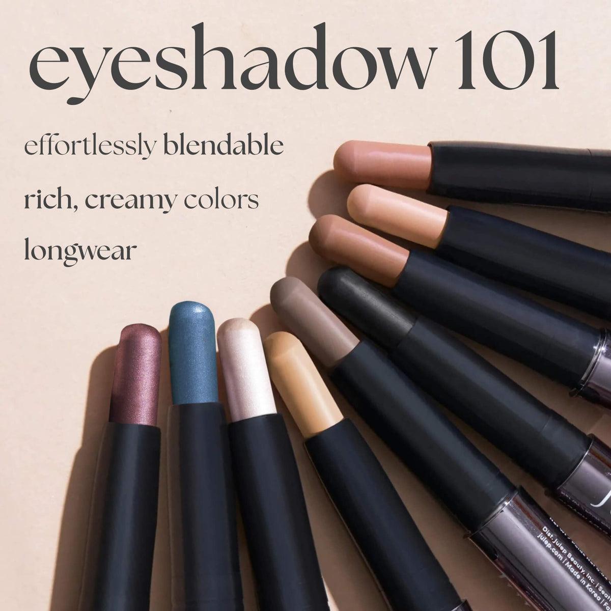 Julep Eyeshadow 101 Crème-to-Powder Eyeshadow Stick, Champagne Shimmer